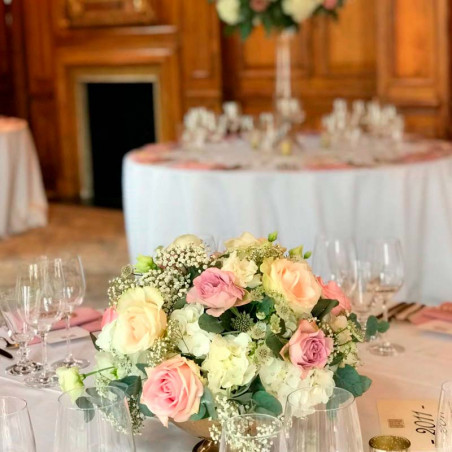 DECORACIÓN BANQUETE DE BODA 19052931