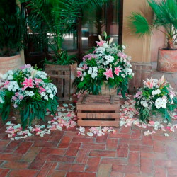 DECORACIÓN EXTERIORES DE BODA EX-19002