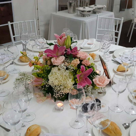 DECORACIÓN BANQUETE DE BODA 190923012