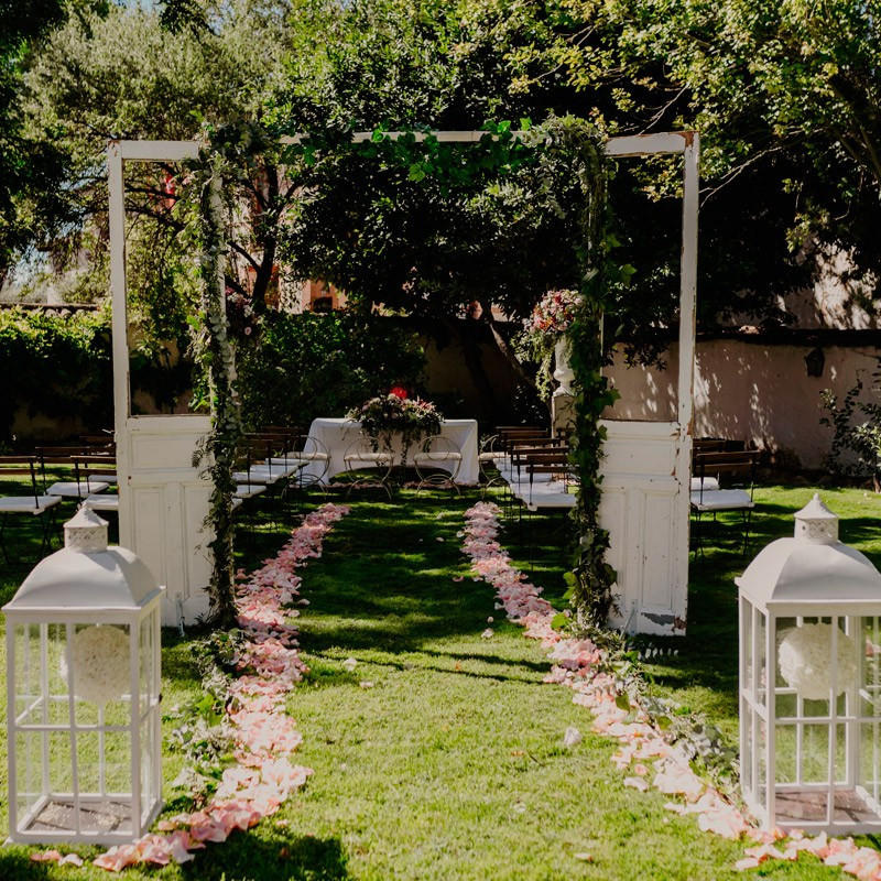 DECORACIÓN EXTERIORES BODA EX-20089