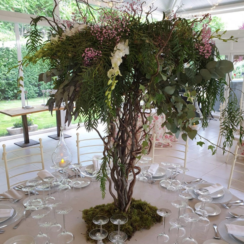 DECORACIÓN BANQUETE DE BODA BA-21002