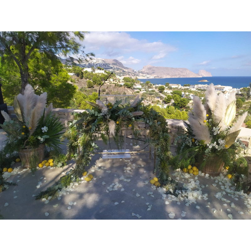 DECORACIÓN CEREMONIA DE BODA CE-21029