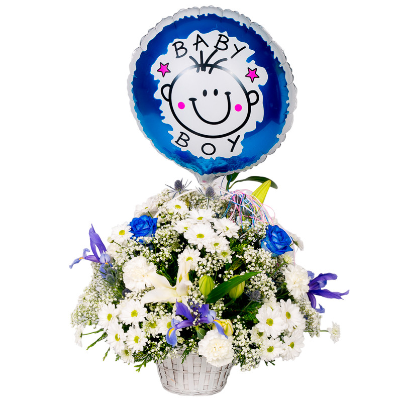 CENTRO DE FLORES WELCOME BOY