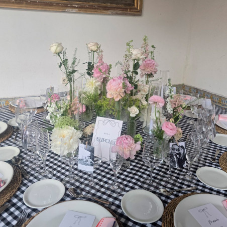DECORACIÓN BANQUETE DE BODA BA-25003