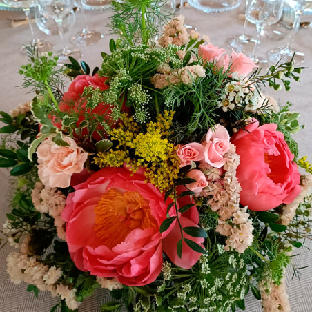 DECORACIÓN BANQUETE DE BODA BA-25004