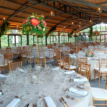 DECORACIÓN BANQUETE DE BODA BA-25006