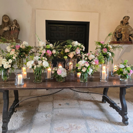 DECORACIÓN BANQUETE DE BODA BA-25007