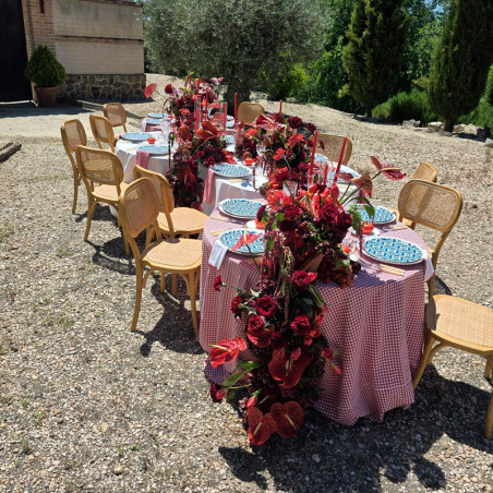 DECORACIÓN BANQUETE DE BODA BA-25008