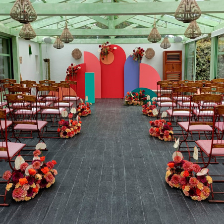 DECORACIÓN CEREMONIA DE BODA CE-25015