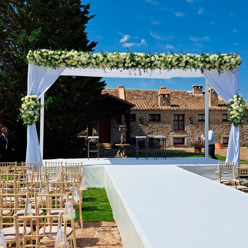 DECORACIÓN CEREMONIA DE BODA CE-25024