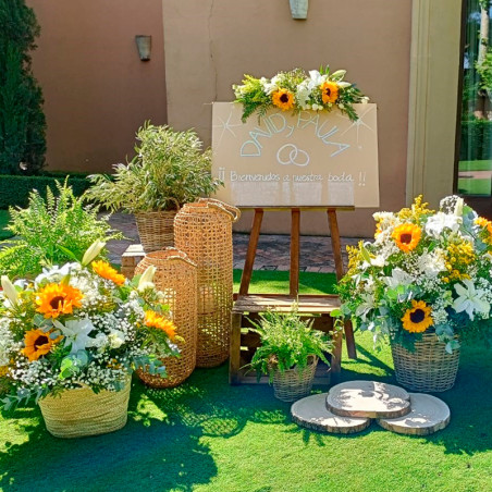 DECORACIÓN EXTERIORES BODA EX-25001