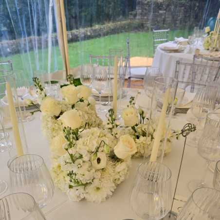 DECORACIÓN BANQUETE DE BODA BA-25010