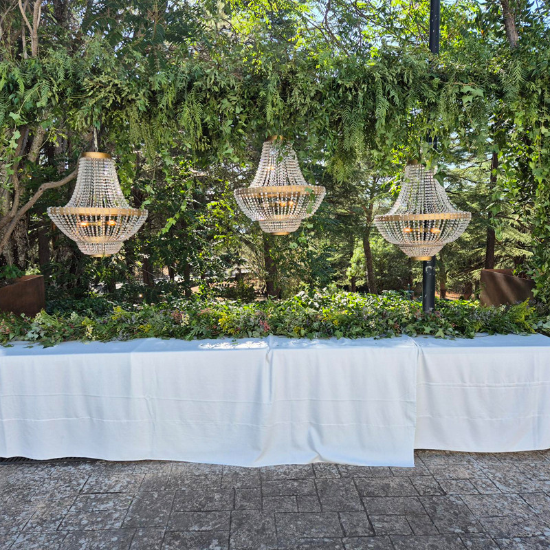 DECORACIÓN BANQUETE DE BODA BA-25013