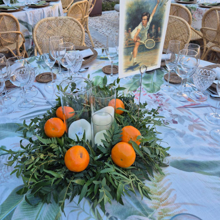 DECORACIÓN BANQUETE DE BODA BA-25014