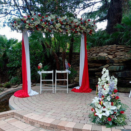 DECORACIÓN CEREMONIA DE BODA CE-25027