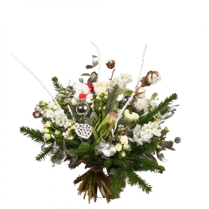 RAMO NAVIDEÑO ALGODÓN