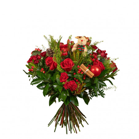 RAMO NAVIDEÑO CANELA