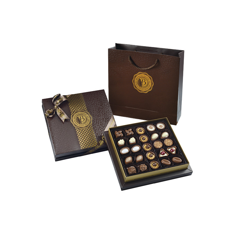 CAJA BOMBONES SURTIDOS BELGAS BOLCI “DIAMOND” 290 GRS.