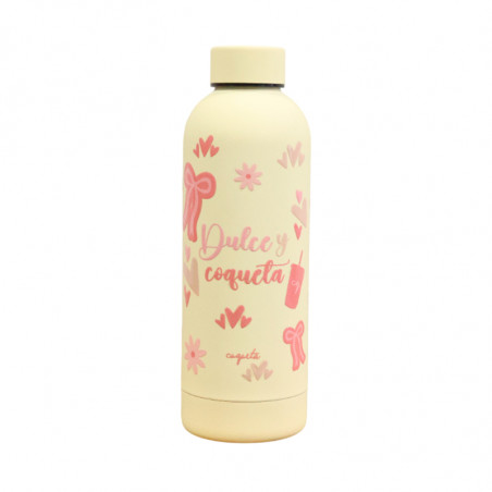 BOTELLA ISOTÉRMICA "DULCE Y COQUETA"