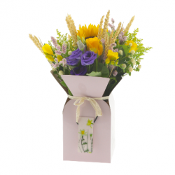 FLORES CON ESPIGAS