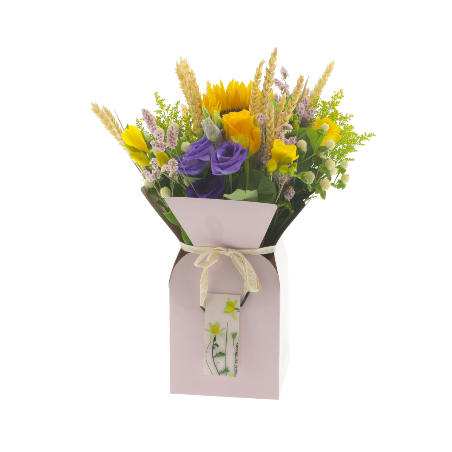 FLORES CON ESPIGAS