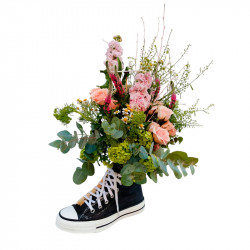 FLOWERS IN CONVERSE