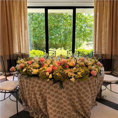 DECORACIÓN BANQUETE DE BODA BA-26003