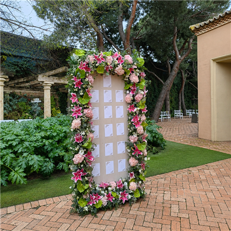 DECORACIÓN BANQUETE DE BODA BA-26009