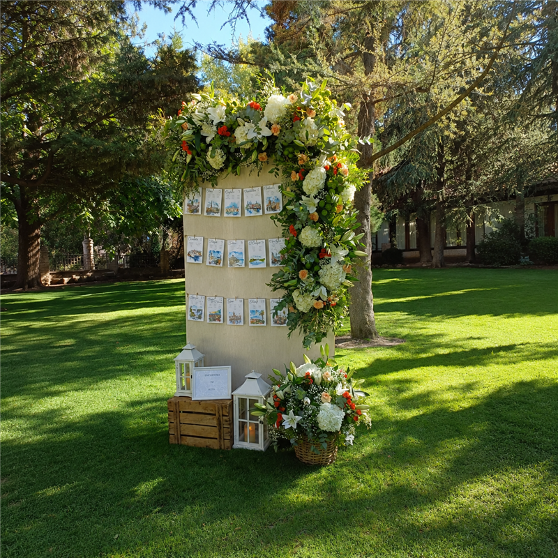 DECORACIÓN EXTERIORES BODA EX26001