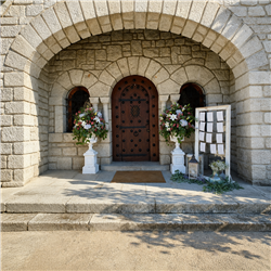 DECORACIÓN EXTERIORES BODA EX26009