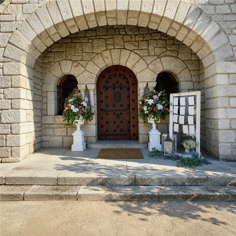 DECORACIÓN EXTERIORES BODA EX26009