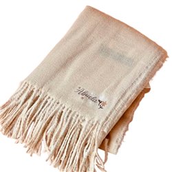 BUFANDA BEIGE  «ABUELA»