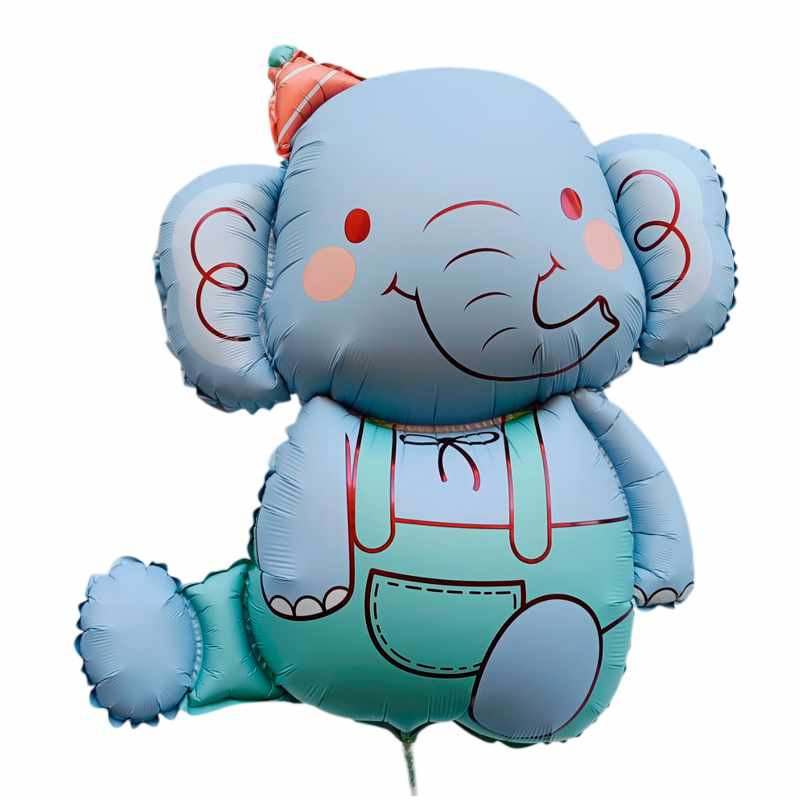 GLOBO ELEFANTE AZUL