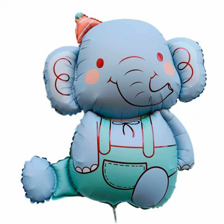 GLOBO ELEFANTE AZUL