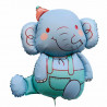 GLOBO ELEFANTE AZUL