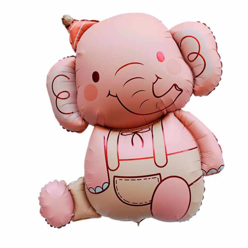 GLOBO ELEFANTE ROSA
