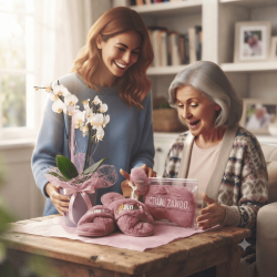 ORQUÍDEA BLANCA & KIT DE RELAJACIÓN PARA MAMÁ