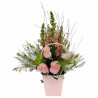 FLORES & BOLSO DE REGALO PARA MAMÁ