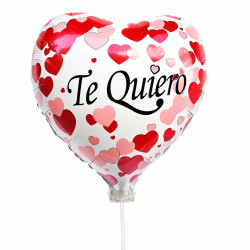 GLOBO CORAZONES "TE QUIERO"