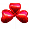 GLOBO DE HELIO CORAZONES