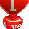 GLOBO DE HELIO "I LOVE U"