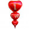 GLOBO DE HELIO "I LOVE U"