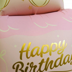 GLOBO DE HELIO "HAPPY BIRTHDAY"