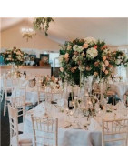 Decoración de flores para banquetes